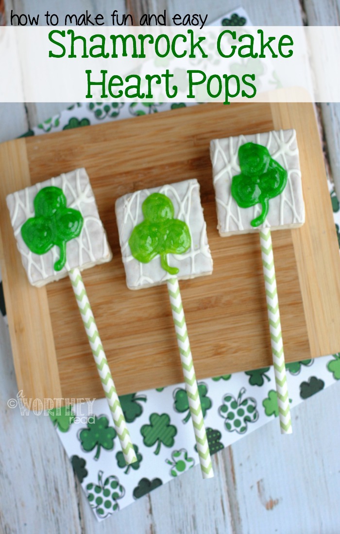 ... fun St. Patrick's Treat- How to Make Fun and Easy Shamrock Cake Heart