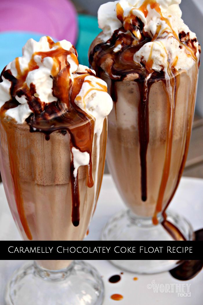 Caramelly-Chocolatey-Coke-Float