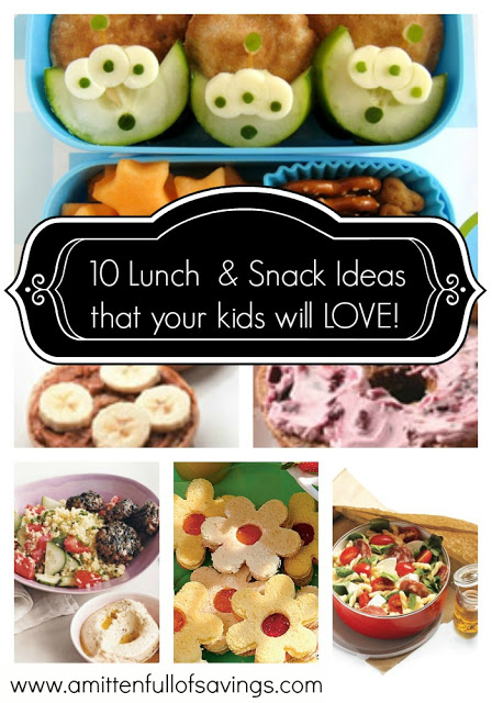 10 Lunch & Snack Ideas Your Kids Will Love - This Worthey Life - Food