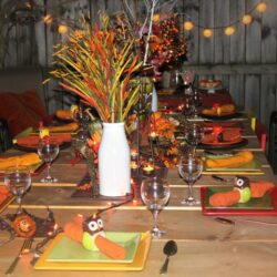 Fall Table Decor Idea