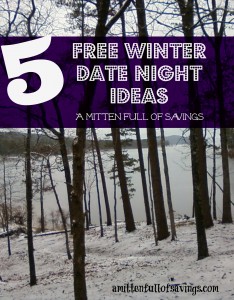 Looking for some easy date night ideas with you love? Here's 5 Free Winter Date Night Ideas to check out and pin for later! 