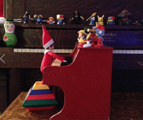 Creative Elf on the shelf ideas