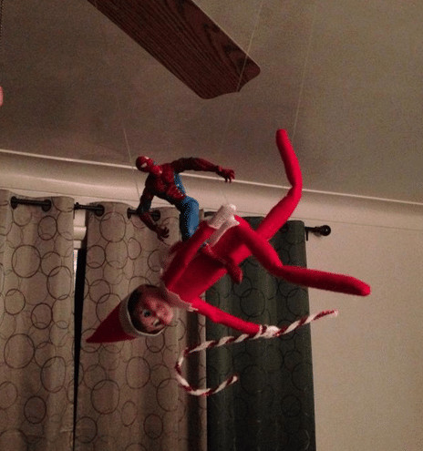 Elf and Spiderman