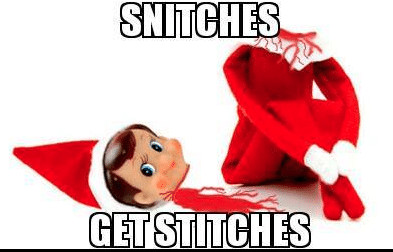 Bad Elf on the Shelf ideas