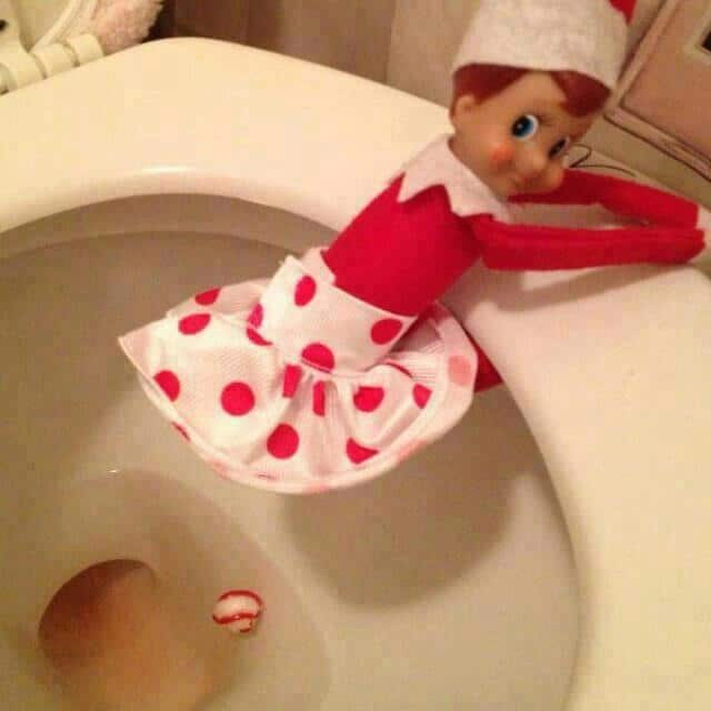 Bad Elf on the Shelf ideas