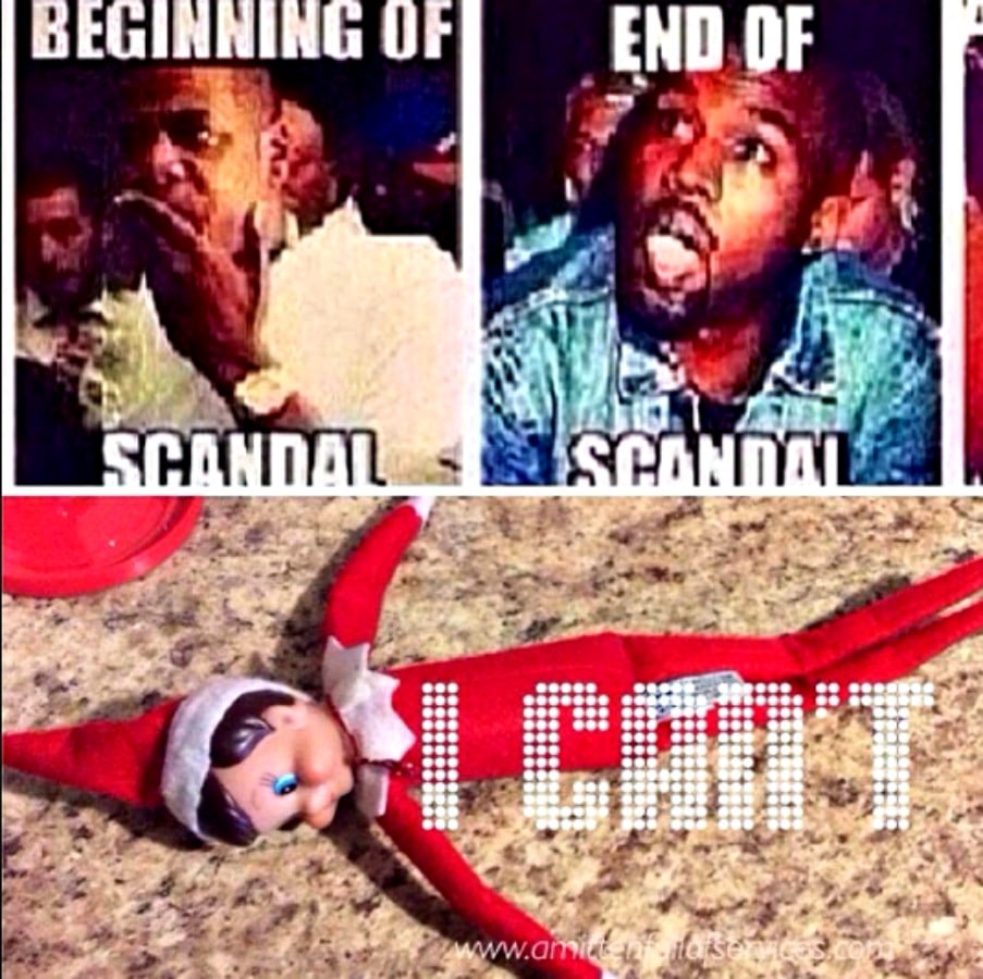 Elf watches Scandal