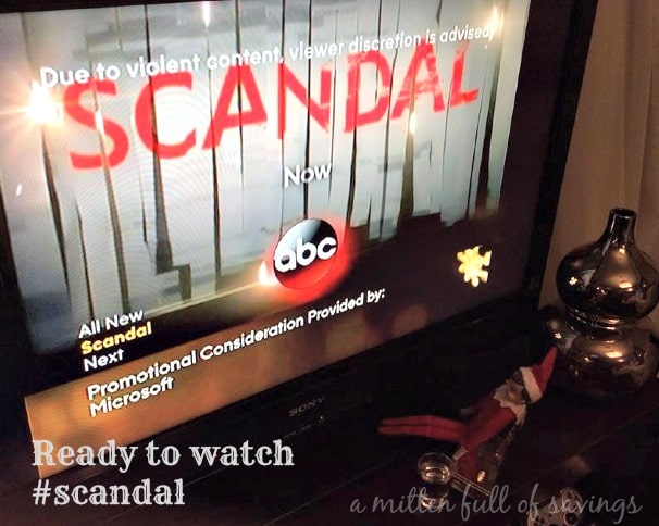 Elf watches Scandal