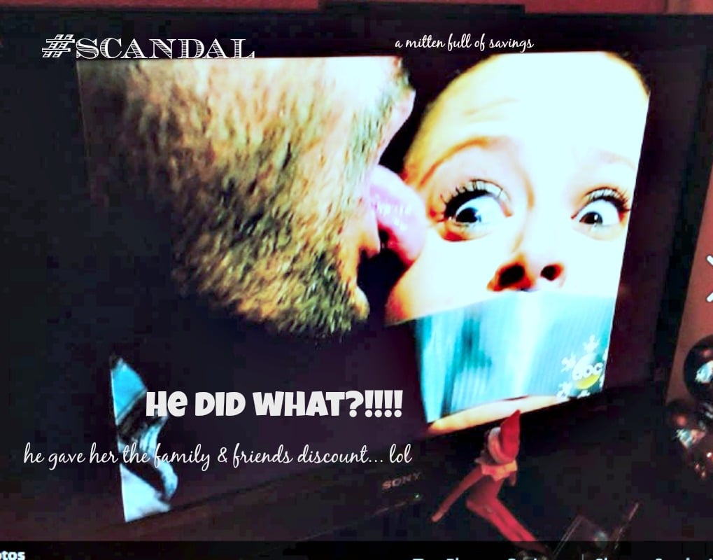 Elf watches Scandal