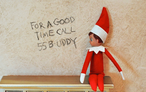 Call Buddy the Elf for a good time - Elf on the Shelf ideas