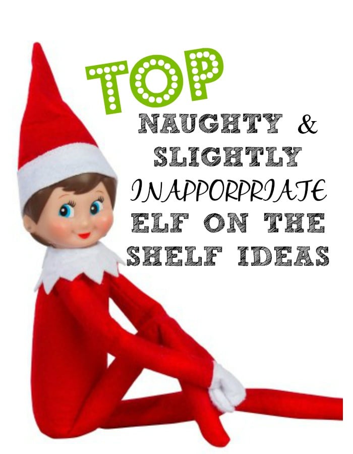 That little Elf is just not for the kids. We're sharing Elf on the Shelf naughty ideas and slightly inappropriate for the adults that want to join in on the fun. 