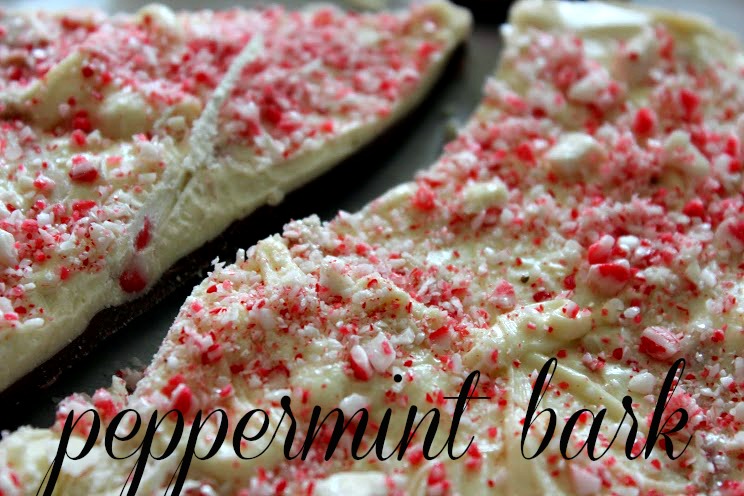 How to make white chocolate peppermint bark