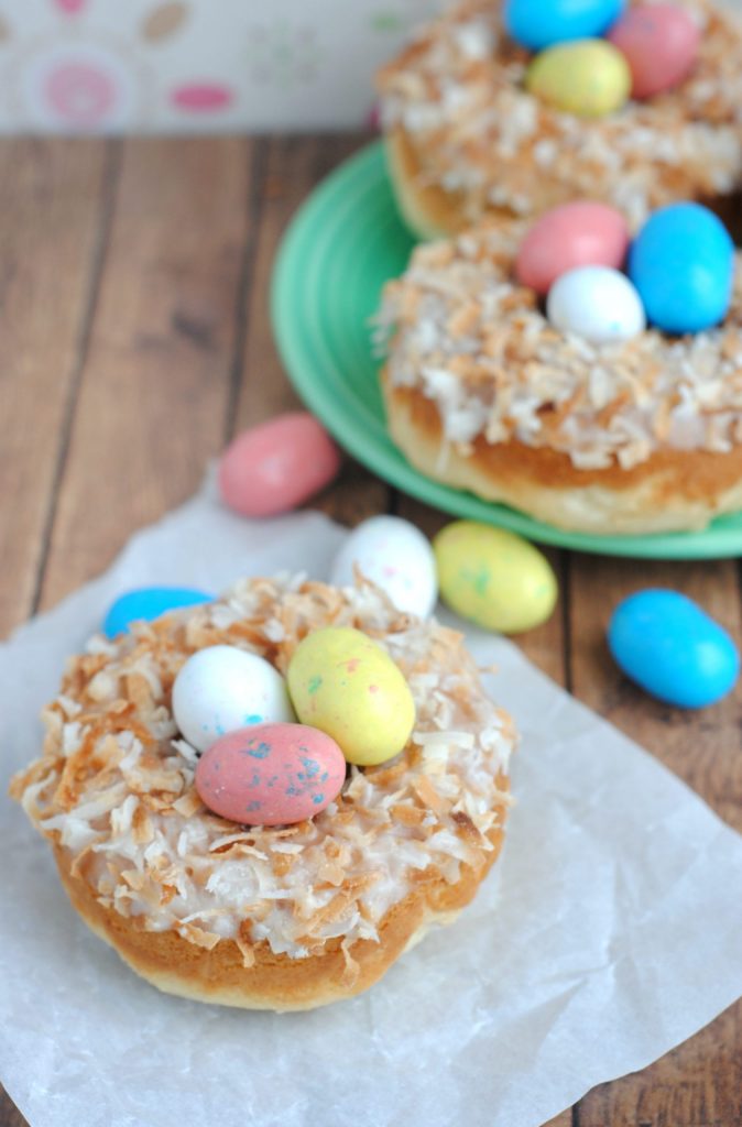 This easy Easter treat is kid-friendly and fun to make for the family. Baked Donut Nests are a popular Easter dessert, so give it a try this year! 