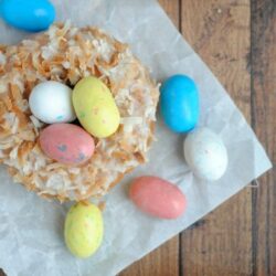 This easy Easter treat is kid-friendly and fun to make for the family. Baked Donut Nests are a popular Easter dessert, so give it a try this year! 