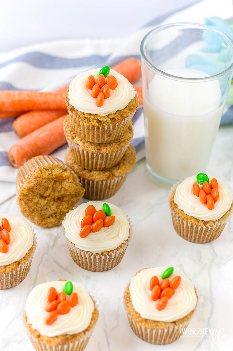 Recipe for Carrot Cake Cupcakes