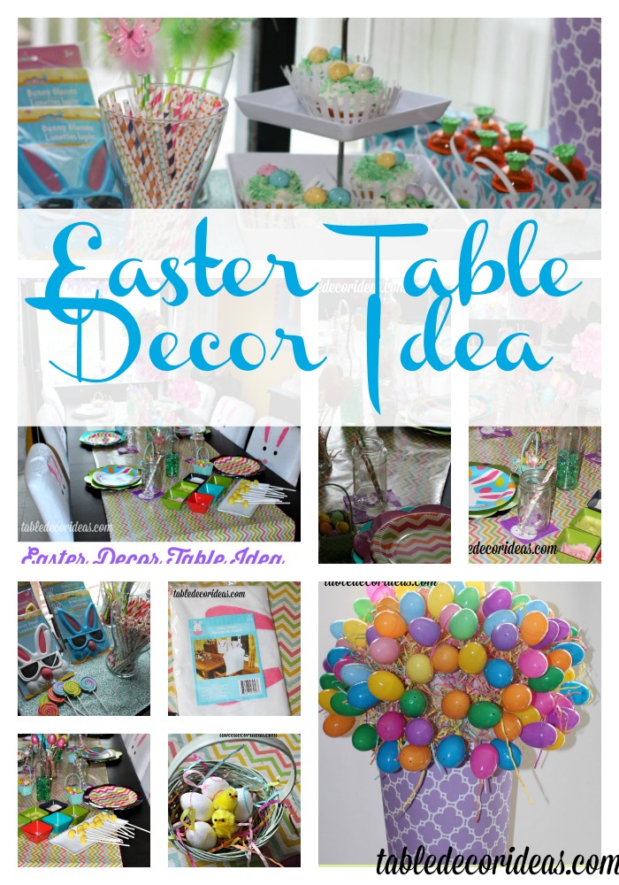 Easter Ideas Easy Easter Table Decor Idea