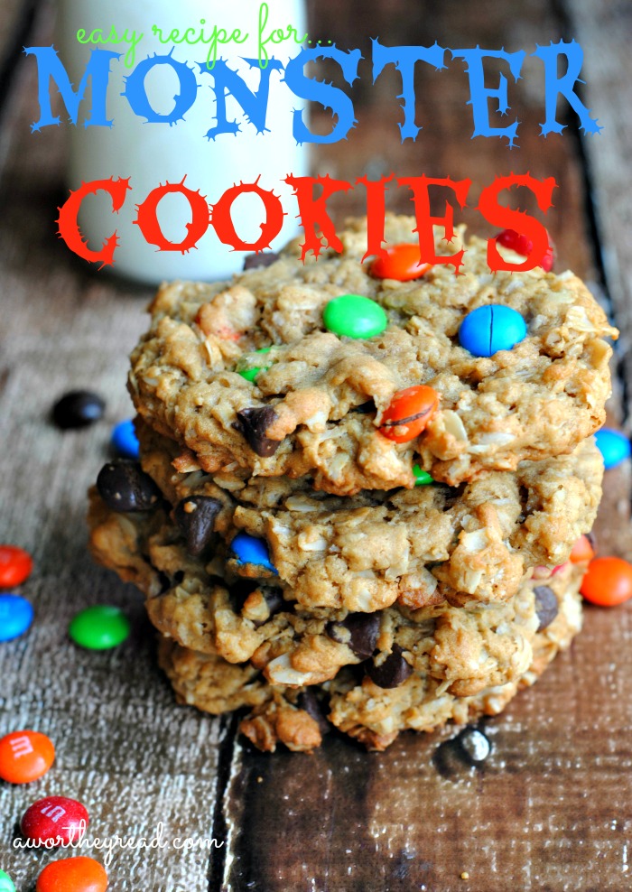 easy recipe for monster cookies
