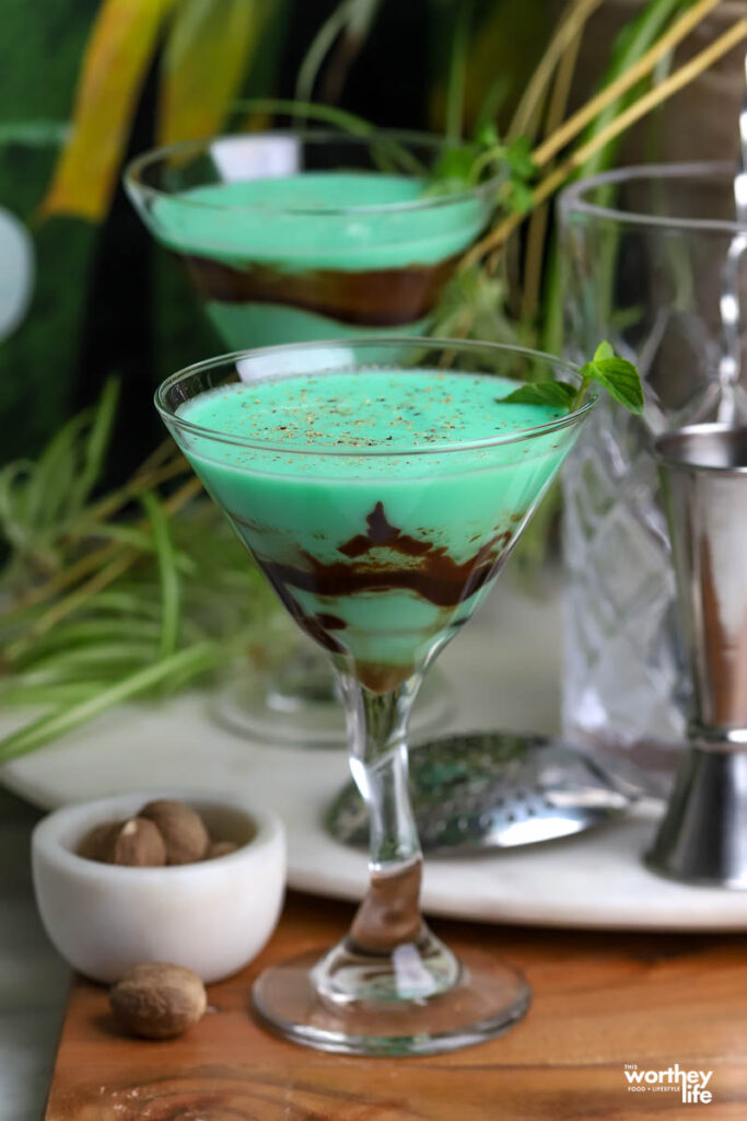 Mint Grasshopper Cocktail
