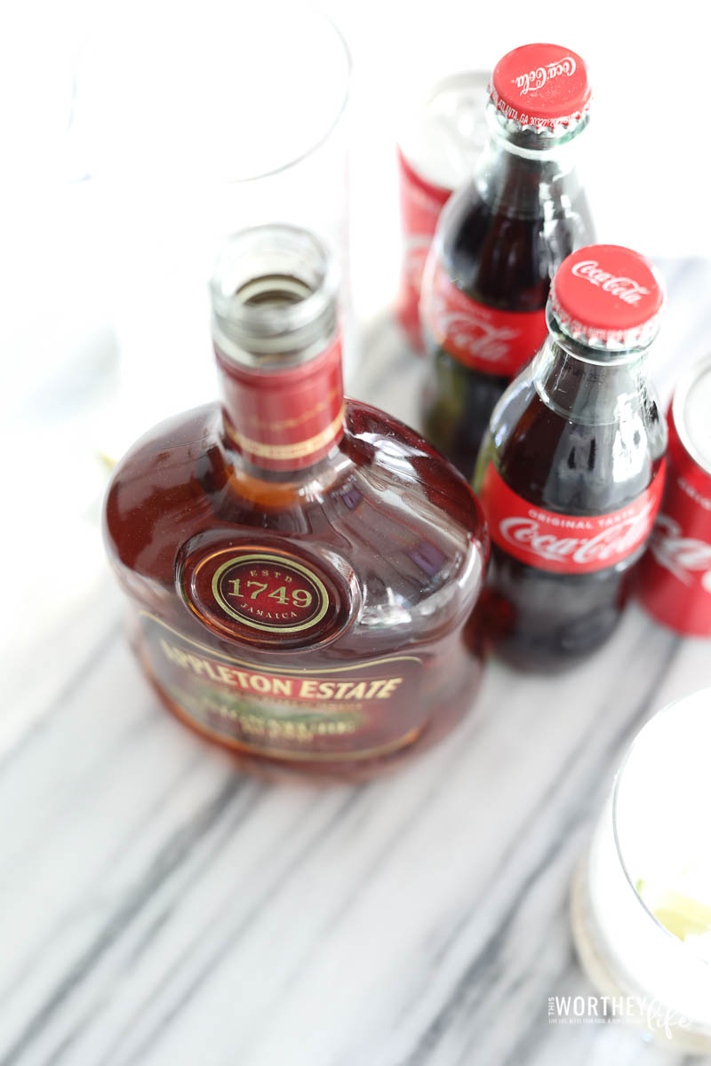 Dirty Coke with Rum recipe