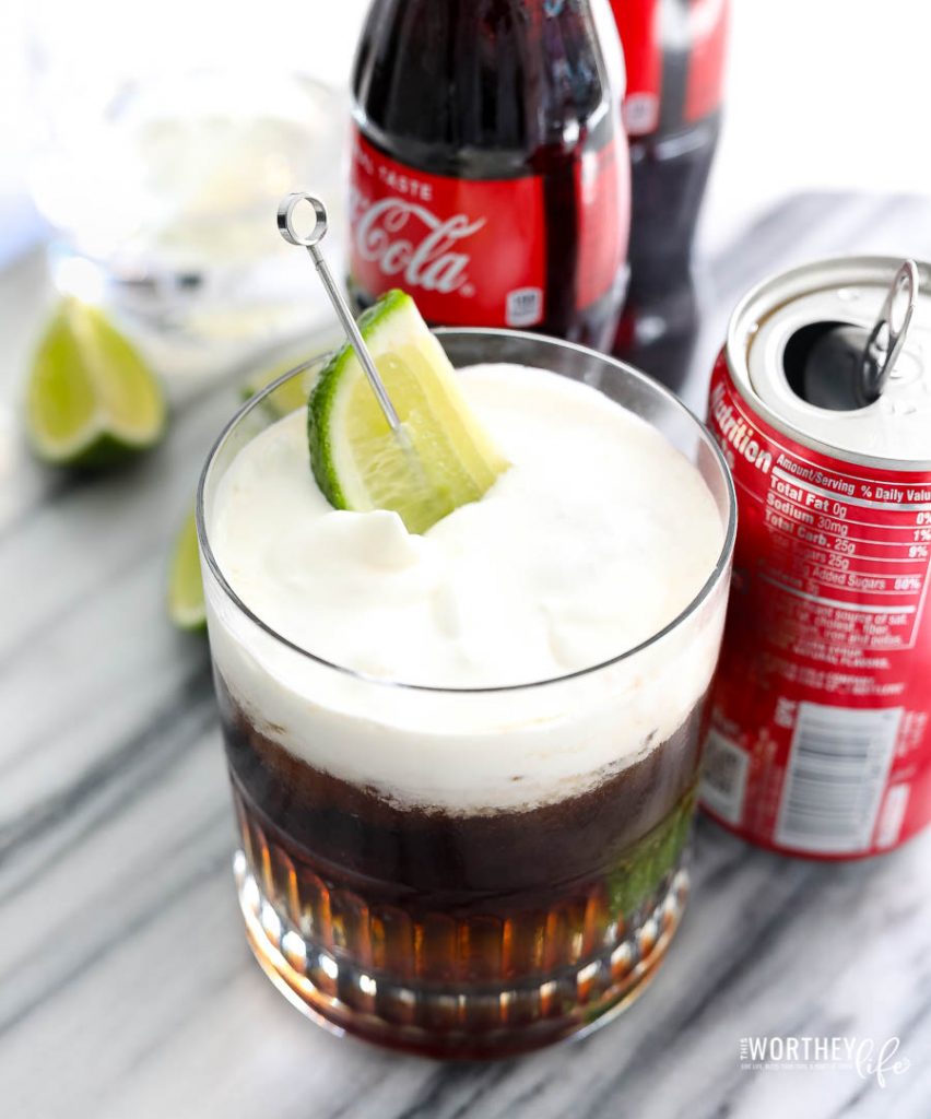 how to make a coke with cream