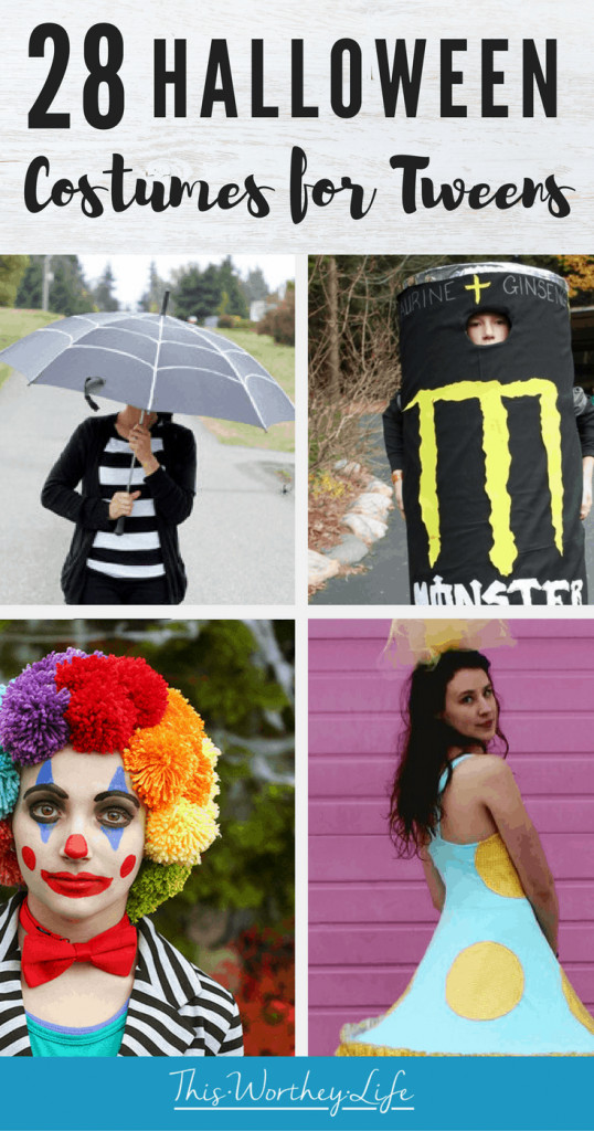 List of Halloween Costumes for Tweens