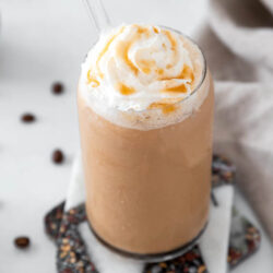 Copycat Starbucks Caramel Frappuccino