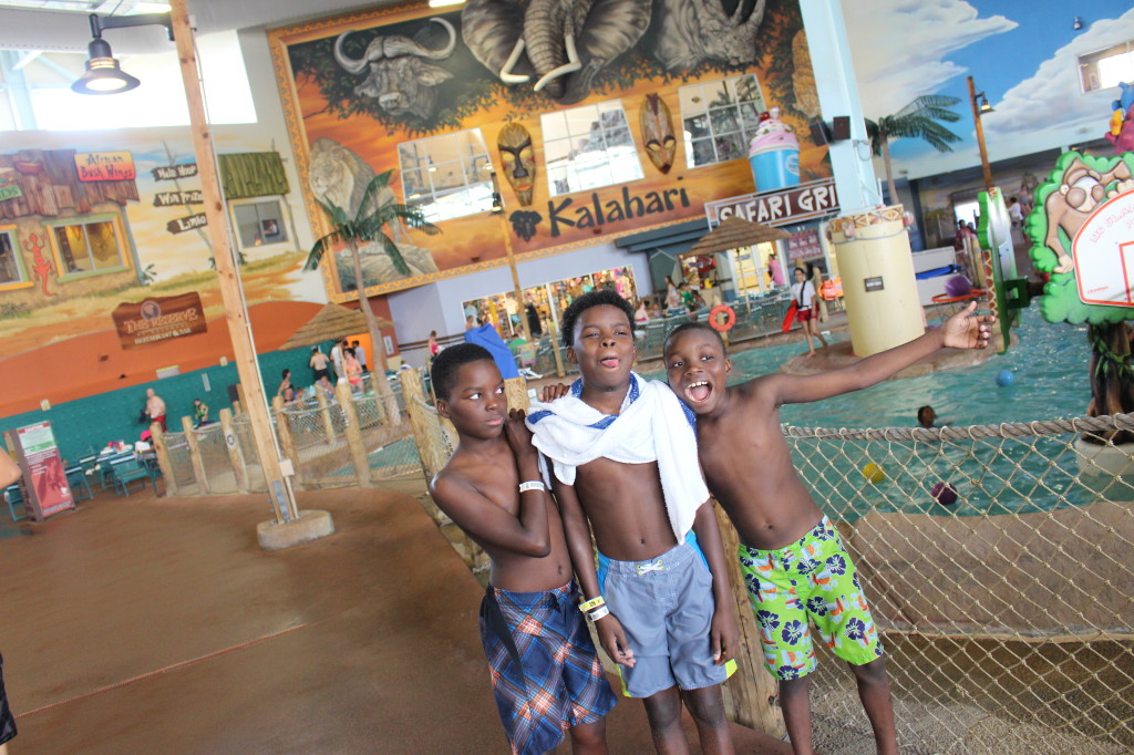 zzz boys having fun at kalahari