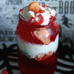 halloween treat body parts parfait