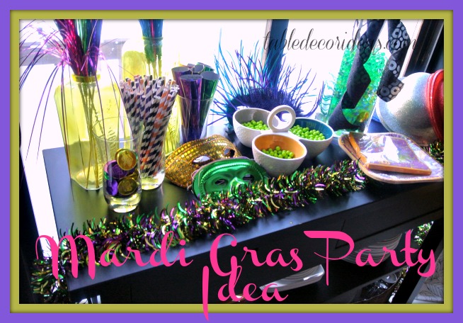 Easy Mardi Gras Party Decor Ideas