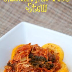 Gluten Free Recipe- Slow Cooker Chicken Harvest Stew. This easy recipe is also Freezer friendly.