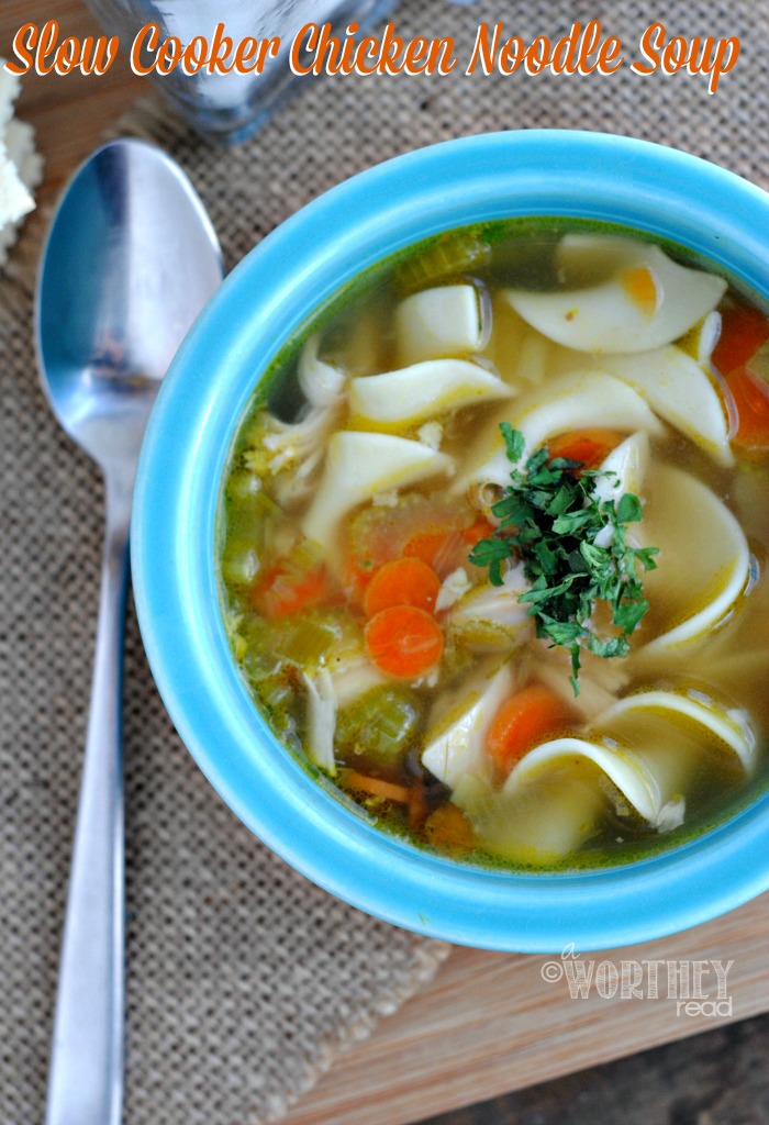 Easy recipe for Slow Cooker Chicken Noodle Soup