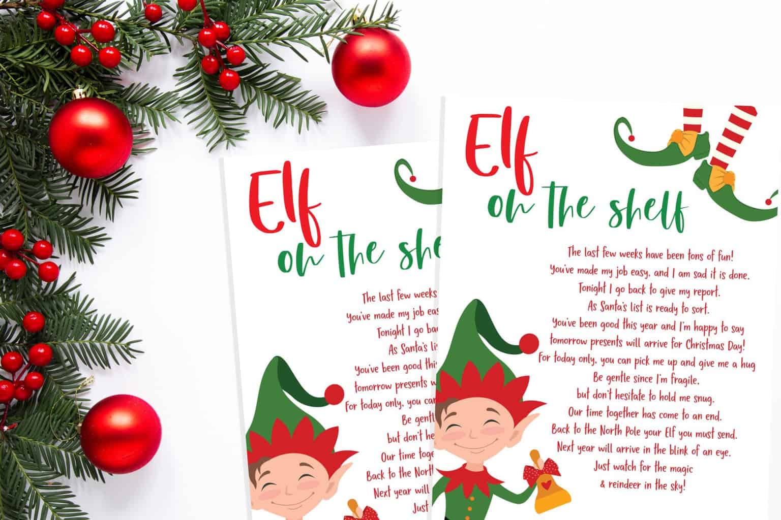 Printable Elf On The Shelf Goodbye Letter