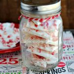 Here's an easy recipe for recipe for White Chocolate Peppermint Bark