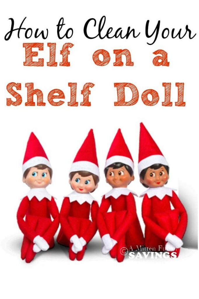 How to Clean Your Elf on a Shelf Doll