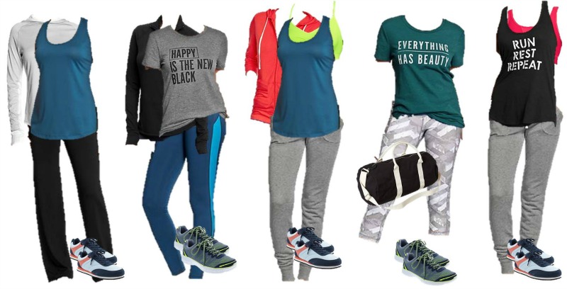 Get Ready For The Gym Mix Match Fitness Wardrobe