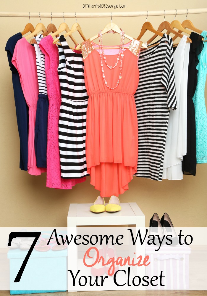 7 Awesome Ways to Organize your Closet