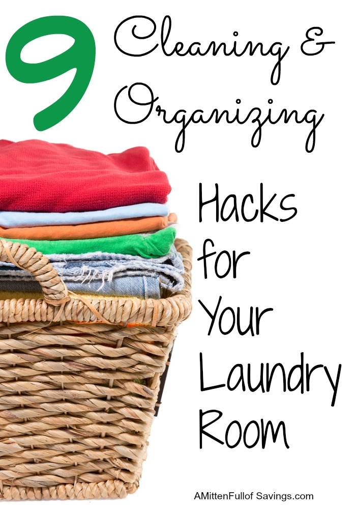 9 Cleaning and organization hacks for your laundry room