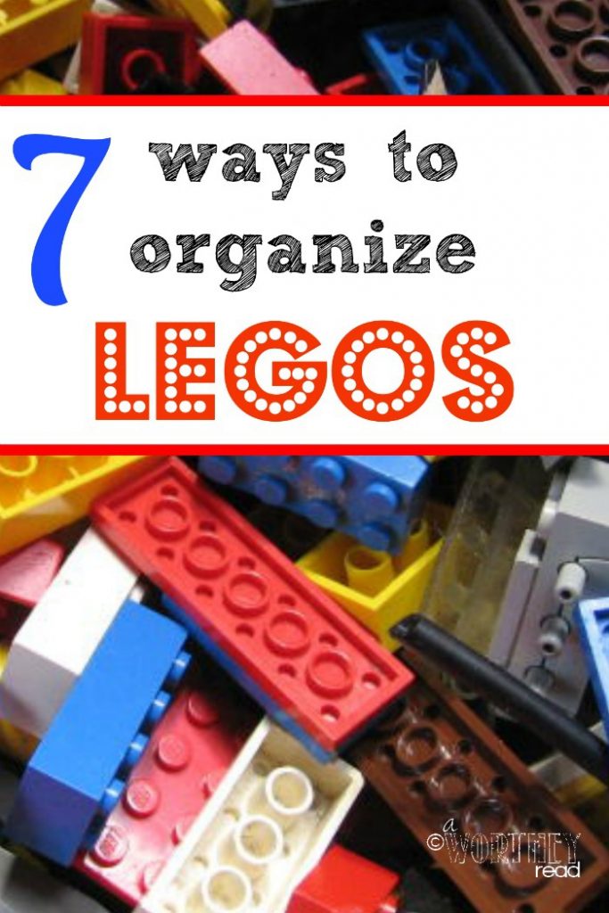 If you are tired of stepping on legos and seeing them all over the house, I have the perfect post for you: 7 Ways to Organize Legos