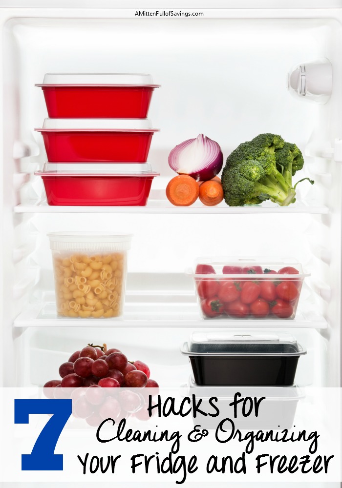 7 Hacks for cleaning and organizing your fridge and freezer