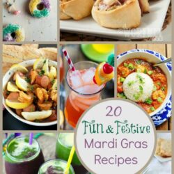 Happy Mardi Gras! Take the guess work out of planning your party with these 20 Fun & Festive Mardi Gras Recipes