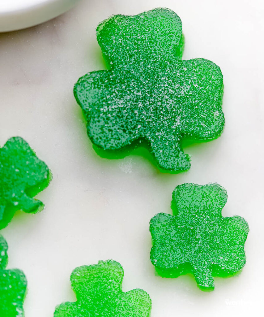 Shamrock gumdrops recipe