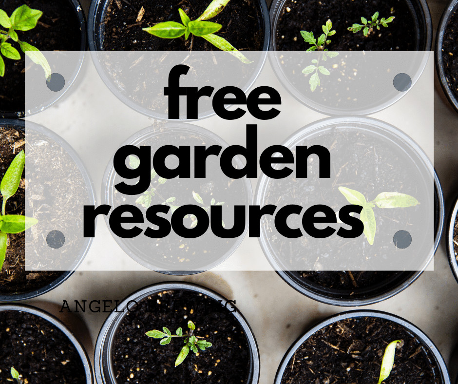 free garden resources image