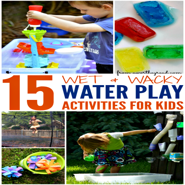 Summer Activities for kids don't have to break the bank! Let the kids have fun outside getting wet with these fun wet activities!