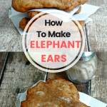 Here's an Easy recipe on how to make Elephant Ears! Get the love and smell of the ears from the county fair right in your own kitchen!