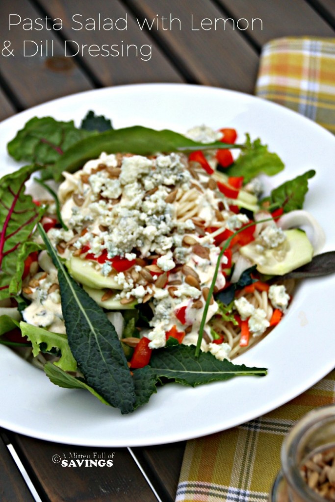 Pasta Salad with Lemon & Dill Dressing