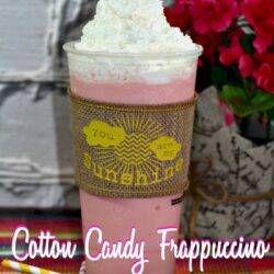 Copycat Starbucks Cotton Candy Frappuccino