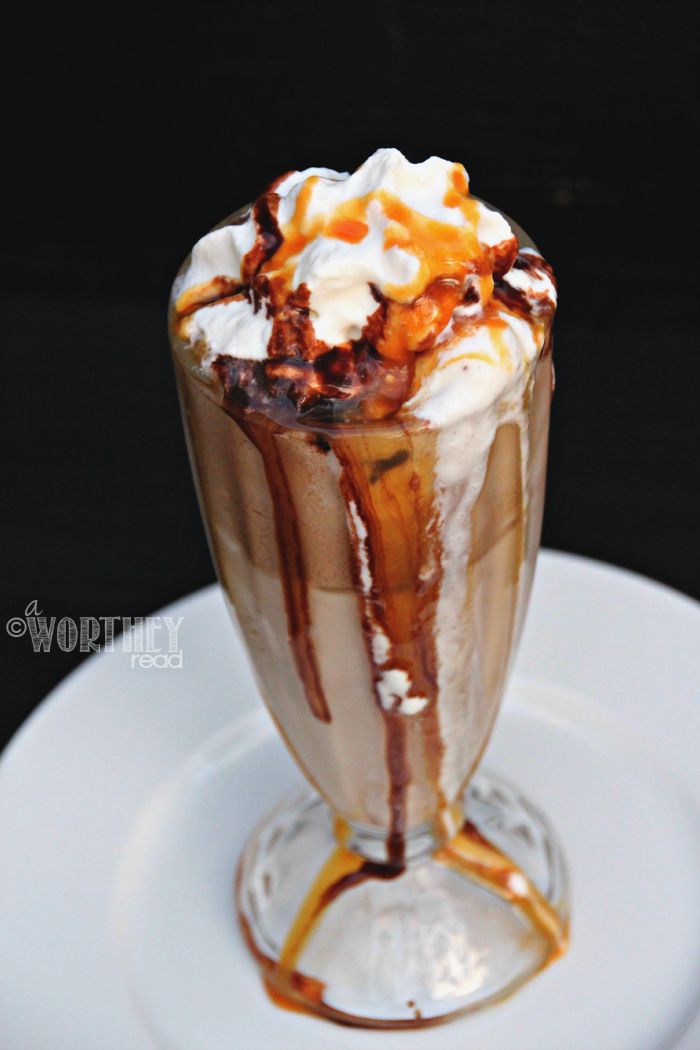 Caramelly Chocolatery Coke Float