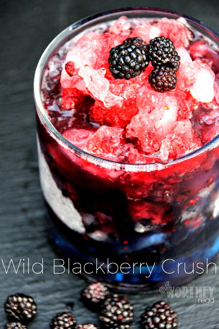 Wild Blackberry Crush Drink Recipe