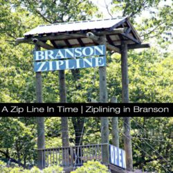Ziplining in Branson