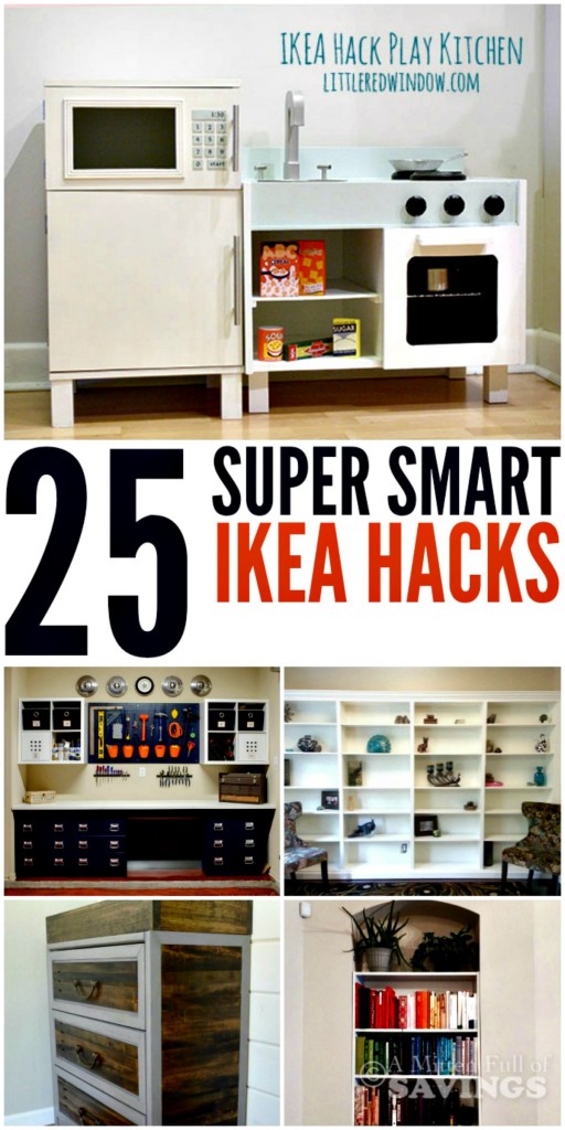 25 Super Smart Ikea Hacks