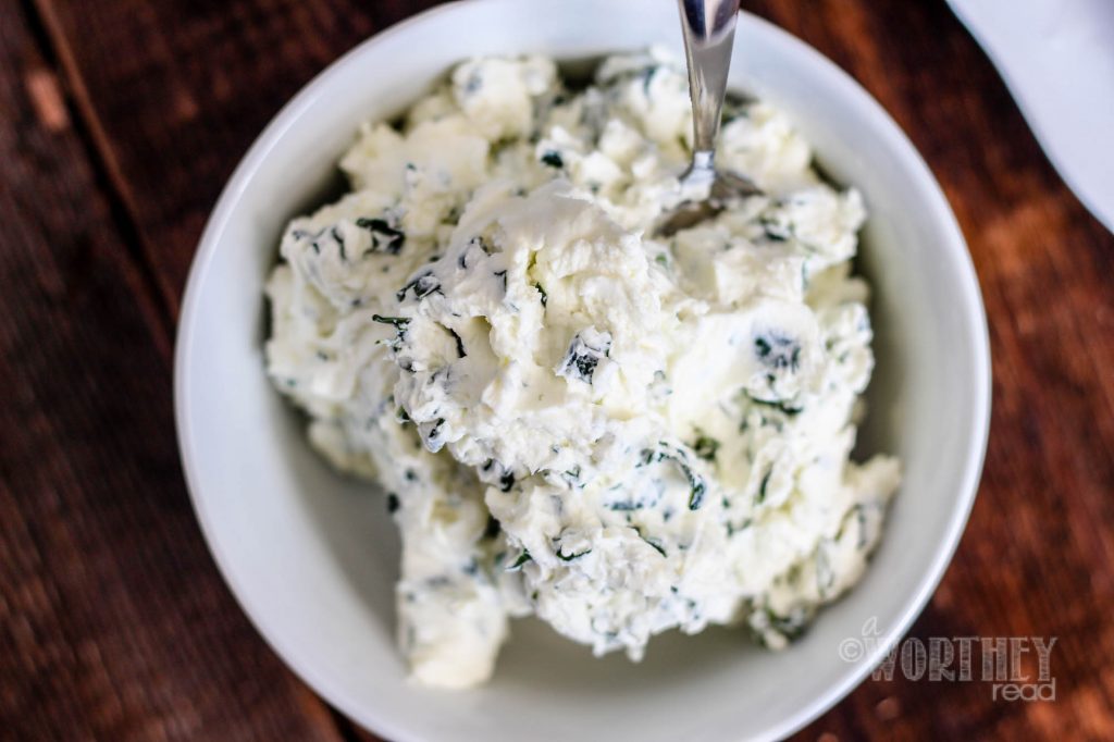 Garden Herb Cream Cheese Dip